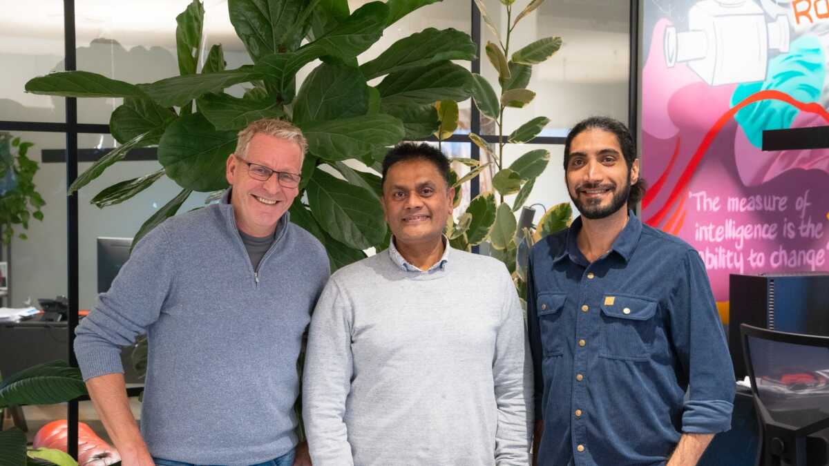 Ronald van der Boon, Sharief Sahebdin en Ali Zamani